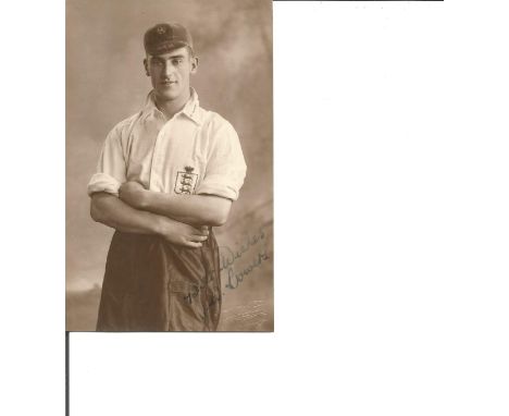 Jack Bowers signed 6x4 vintage photo. Good Condition. All signed pieces come with a Certificate of Authenticity. We combine p