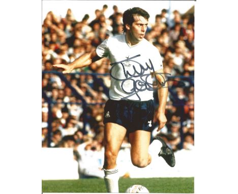 Tony Galvin signed 10x8 colour photo pictured in action for Tottenham Hotspur. Good Condition. All signed pieces come with a 
