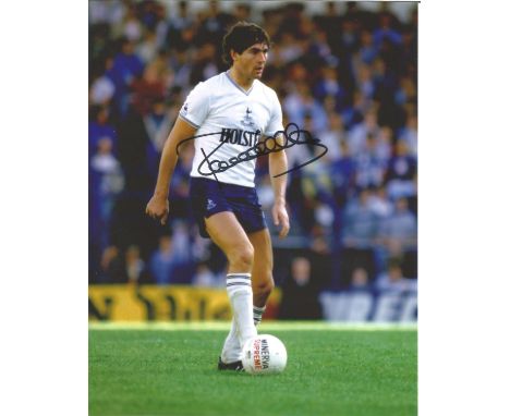 Paul Miller signed 10x8 colour photo pictured in action for Tottenham Hotspur. Good Condition. All signed pieces come with a 