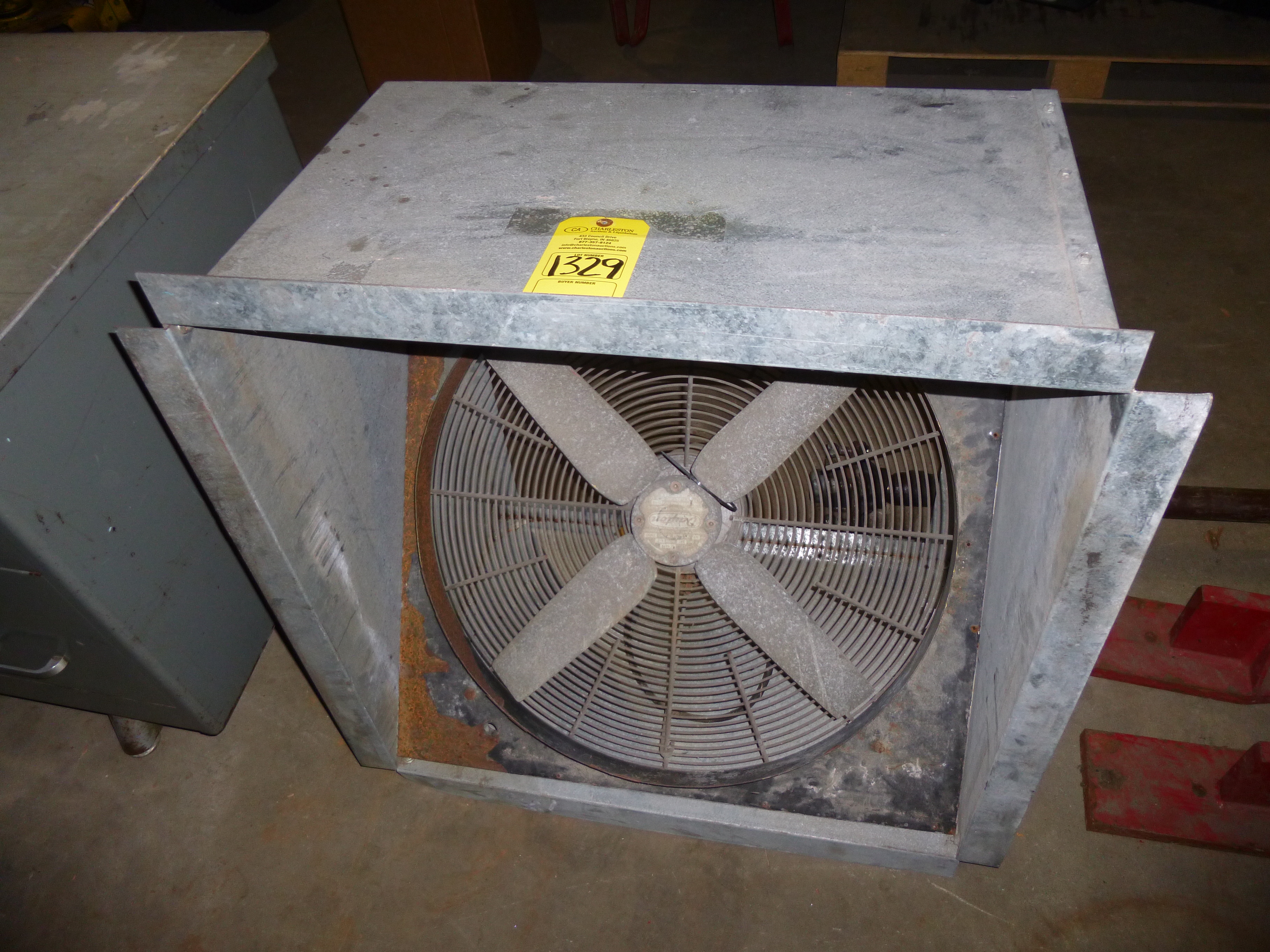 Large attic box exhaust fan (located at 500 Baldwin St, Elkhart IN)