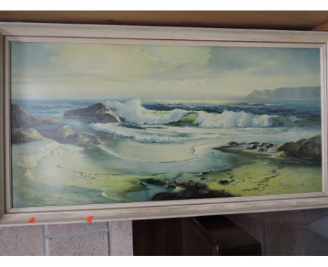 A print after Vernon Kerr, coastal scene