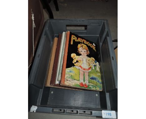 A selection of vintage volumes including Girl Annual