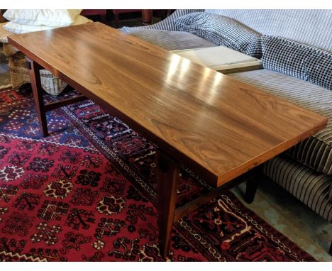 LOW TABLE, vintage 1960's rosewood, 160cm x 57cm x 54cm. 