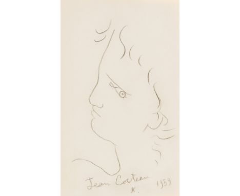 Cocteau (Jean) The Hand of a Stranger, translated by Alec Brown, first American edition, signed by the author with original p