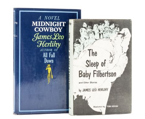 Herlihy (James Leo) Midnight Cowboy, signed presentation inscription from the author "For Bill, the bookshop's cowboy - Ride 