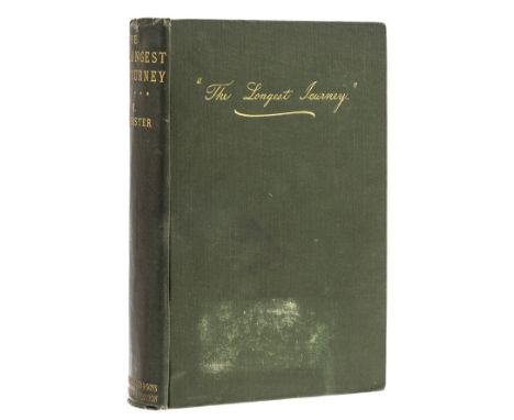 Forster (E.M.) The Longest Journey, first edition, signed by the author on title with a strike through the printed name, half