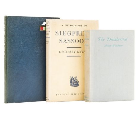 NO RESERVE Sassoon (Siegfried).- Poems from Italy, Verses Written by Members of the Eighth Army in Sicily and Italy, introduc