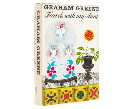 Greene (Graham) Travels with my Aunt, first edition, signed presentation inscription from the author to Marcelle Sibon to tit