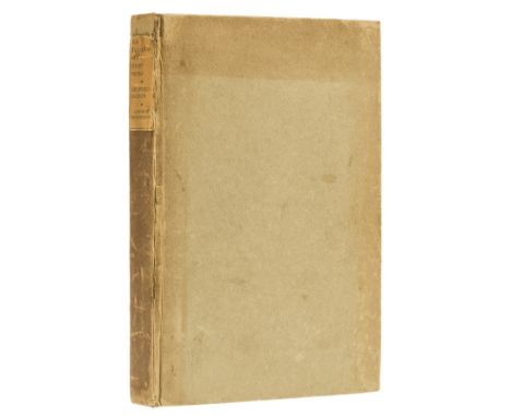 Sassoon (Siegfried) The Old Huntsman And other Poems, first edition, signed by the author on title, light browning to half-ti