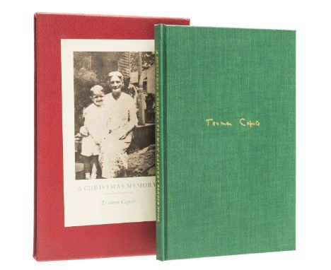 Capote (Truman) A Christmas Memory, number 138 of 600 copies signed by the author, original cloth, fine, original numbered sl