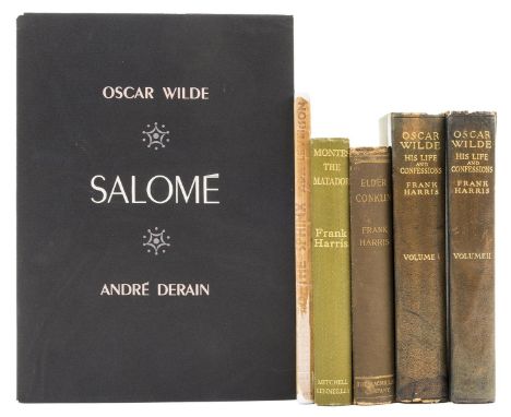 Wilde (Oscar).- Harris (Frank) Oscar Wilde. His Life and Confessions, 2 vol., first American edition, signed presentation ins