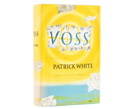 White (Patrick) Voss. A Novel, first American edition, signed by the author on title, original cloth, very light fading to ti