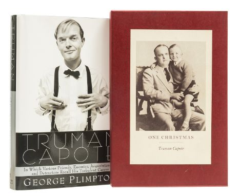 NO RESERVE Capote (Truman) One Christmas, number 409 of 500 copies signed by the author, numbered slip loosely inserted, orig