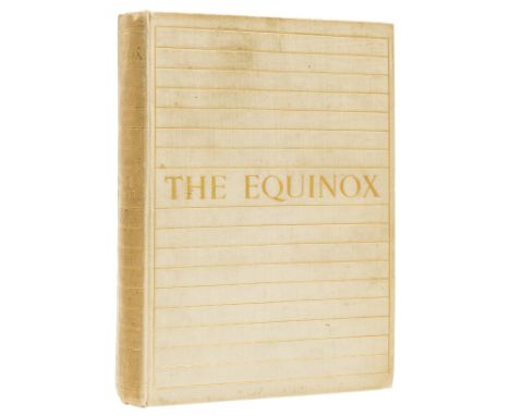 [Crowley (Aleister, editor)] The Equinox Vol. 1, No. VI, The Official Organ of the A. A., The Review of Scientific Illuminism