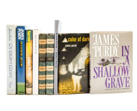 Purdy (James) In a Shallow Grave, the dedication copy with signed presentation inscription "For Ed, with love, James, January