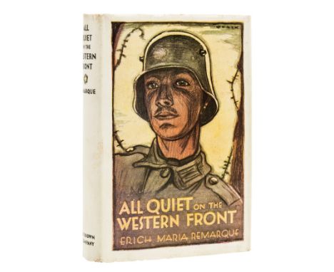 Remarque (Erich Maria) All Quiet on the Western Front, translated by A. W. Wheen, first American edition, signed by the autho