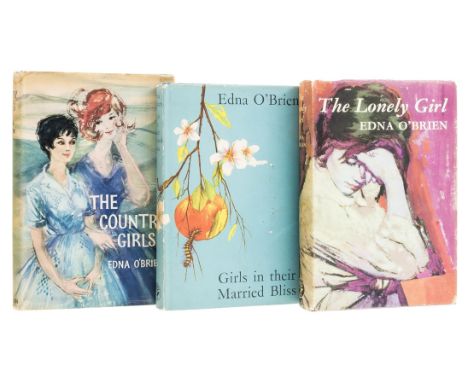 O'Brien (Edna) [The Country Girls Trilogy], 3 vol., comprising The Country Girls, spine ends a little bumped, jacket price-cl