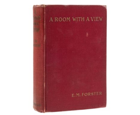 Forster (E.M.) A Room With a View, first edition, initialed presentation inscription from the author "A[ida] B[orchgrevink] f