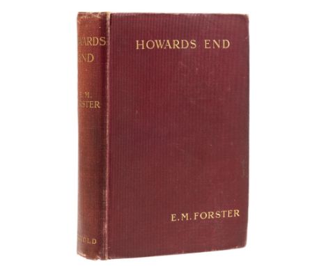 Forster (E.M.) Howards End, first edition, signed by the author on title with strike through the printed name, scattered spot