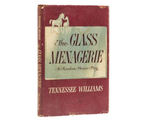 Williams (Tennessee) The Glass Menagerie, first edition, signed presentation inscription from the author "Well, Margo [Jones]