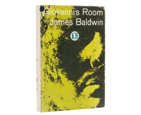 Baldwin (James) Giovanni's Room, first edition, editorial file copy with ink stamp to endpaper, signed by the author on dedic