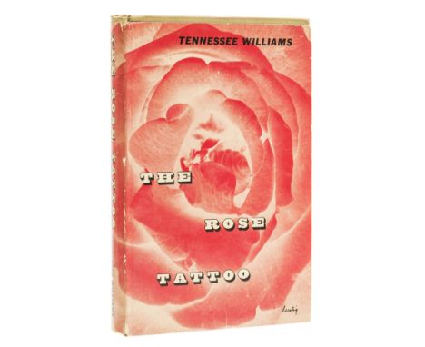 Williams (Tennessee) The Rose Tattoo, first edition, signed by the author on endpaper, plate, original beige cloth, light ton