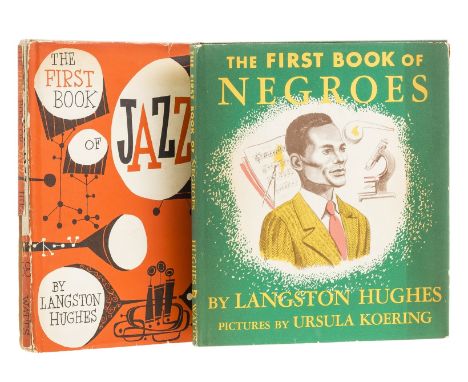 NO RESERVE Hughes (Langston) The First Book of Negroes, illustrations by Ursula Koering, jacket with light toning to spine an