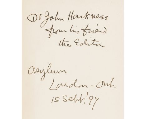 Whitman (Walt) Calamus. A Series of Letters Written During the Years 1868-1880, edited by Richard Bucke, first edition, prese