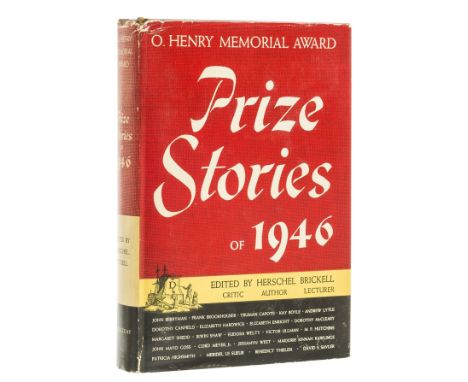 Capote (Truman).- Brickell (Herschel, editor) Prize Stories of 1946, first edition, signed presentation inscription from Trum