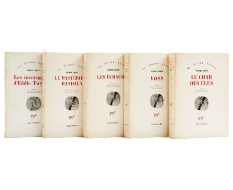NO RESERVE White (Patrick) Le Char des Élus, 1965; Voss, 1967; Les Échaudés, 1969; Le Mystérieux Mandala, 1970; Les Incarnati