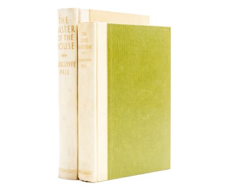 NO RESERVE Hall (Radclyffe) The Master of the House, number 11 of 172 copies signed by the author, light foxing to first few 