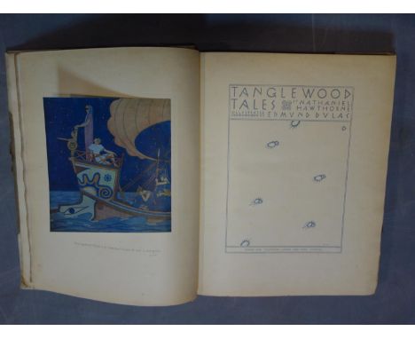 Nathaniel Hawthorne, Tanglewood Tales, illustrated by Edmund Dulas, Deluxe edition limited to 500 copies, signed by artist an