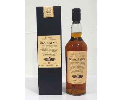BLAIR ATHOL 12YO FLORA & FAUNAIn the Flora & Fauna range Blair Athol 12 Year Old Single Malt Scotch Whisky is represented by 