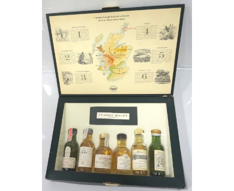 THE SIX CLASSIC MALTS MINIATURES COLLECTIONA boxed set of the Classic Malts of Scotland Collection, comprising: Talisker 10yo