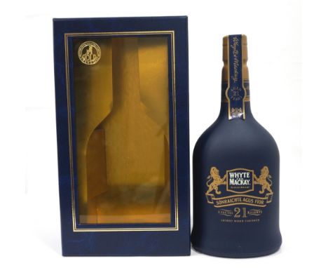 WHYTE & MACKAY 21YOA bottle of Whyte & Mackay 21 Year Old Special Reserve Blended Scotch Whisky.  70cl.  43% abv.  Sherry Woo