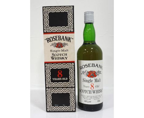 ROSEBANK 8YOAn absolute corker of a bottle of Rosebank 8 Year Old Single Malt Scotch Whisky especially bottled for The Distil