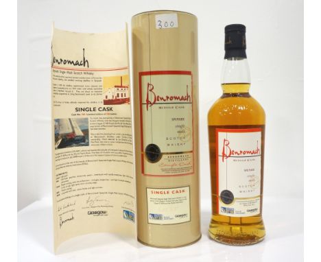 BENROMACH LAT 53 DEGREES SINGLE CASKA single cask bottling of the Benromach Single Malt Scotch Whisky celebrating the Distill
