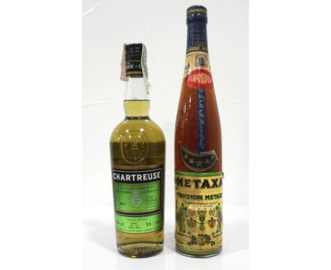 VINTAGE METAXA 5 STAR BRANDY CIRCA 1970'SA vintage bottle of Metaxa 5 Star Brandy from 1970's we think.  68cl.  40% abv.  Goo