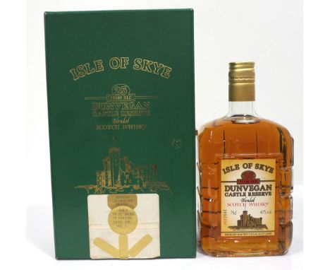 ISLE OF SKYE 25YO DUNVEGAN CASTLE RESERVEThe oldest inhabited dwelling in the British Isles is recognised in this bottling of