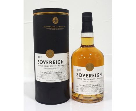 SOVEREIGN PORT DUNDAS 25YOSingle Grain whiskies don't get the plaudits that they deserve.  Sovereign Port Dundas Single Grain