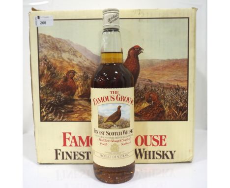 CASE FAMOUS GROUSEA full case of of The Famous Grouse Blended Scotch Whisky.  75cl.  40% abv.  12 bottles in original case.  