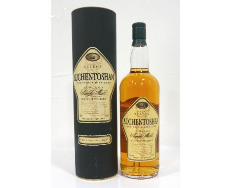 AUCHENTOSHAN SELECT A bottle of Auchentoshan Select Lowland Single Malt Scotch Whisky.  1 Litre.  40% abv.  In original prese