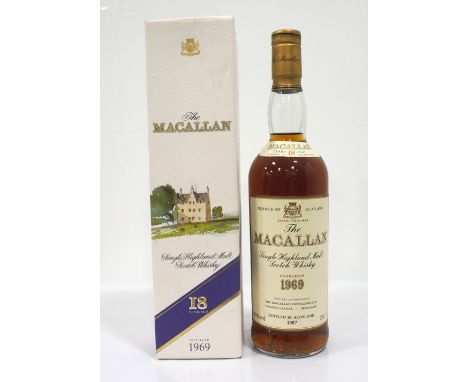 MACALLAN 18YO - 1969Two important things happened in 1969, the Apollo 11 moon landing (assuming it actually happened and wasn