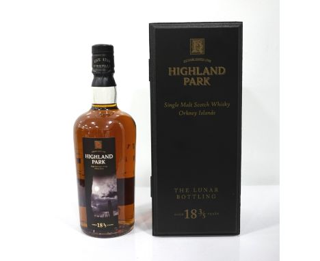 HIGHLAND PARK - THE LUNAR BOTTLINGAn unusual bottling of Highland Park Single Malt Scotch Whisky, produced to celebrate the L