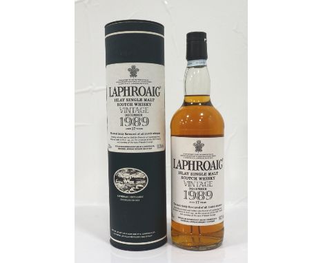 LAPHROAIG FEIS ILE 2007Laphoaig's entry into the 2007 Feis Ile Whisky and Music Festival was this Laphroaig Vintage December 