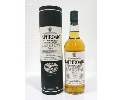 LAPHROAIG CAIRDEAS ORIGIN FEIS ILE 2012A marriage of older and newer spirit that has been matured in Quarter Casks.  Laphroai