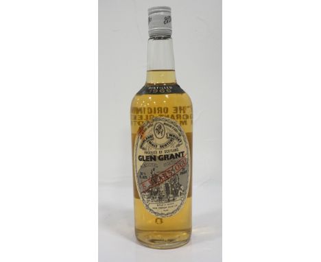 GLEN GRANT 5YO - 1966A rare old bottle of Glen Grant 5 Year Old Single Malt Scotch Whisky distilled in 1966.  26 2/3 Fl. ozs.