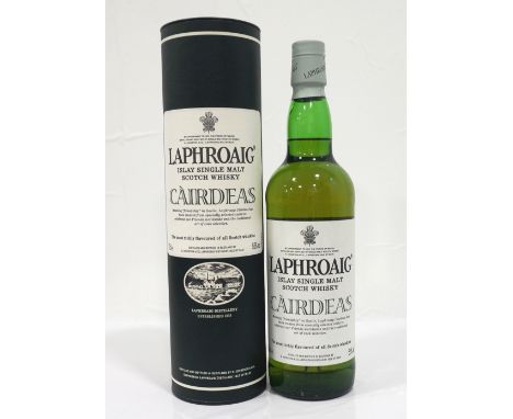 LAPHROAIG CAIRDEAS FEIS ILE 2008Bottled for the Feis Ile Festival in 2008 Cairdeas means "Friendship".  Laphroaig Single Malt