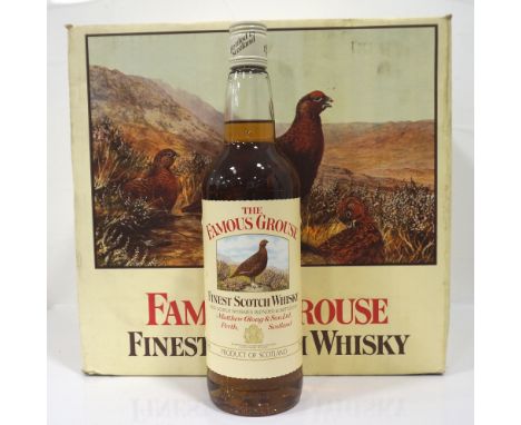 CASE FAMOUS GROUSEA full case of of The Famous Grouse Blended Scotch Whisky.  75cl.  40% abv.  12 bottles in original case.  