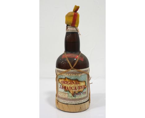BLACK JOE JAMAICA RUM A 1960's bottling of Black Joe Jamaican Rum produced by Rhum Company Ltd., Kingston, Jamaica. 75cl. 40%